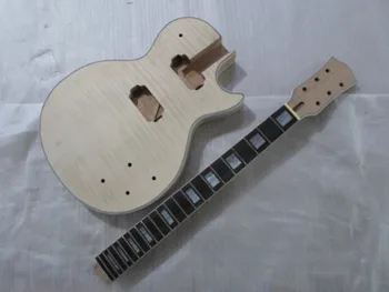 

Unfinished Guitar Neck and body for LP Replacement 22 Fret rosewood Fretboard