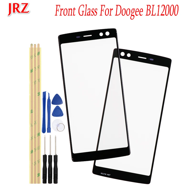 

6.0inch For Doogee BL12000 Screen Front Outer Glass Touch Sensor Panel Lens Mobile Phone Replacement Parts with Tools Set