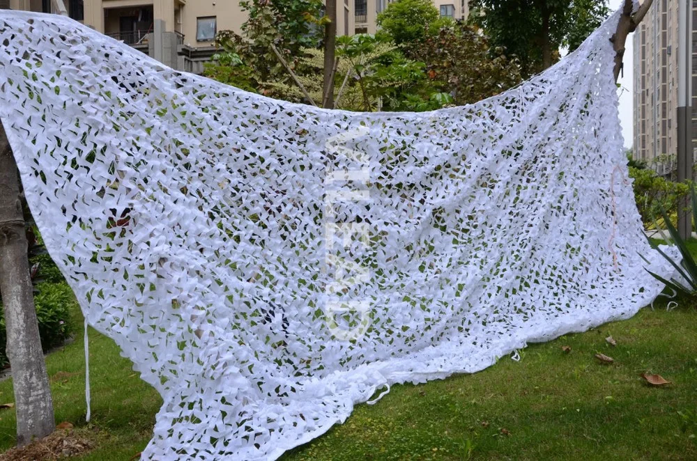 

VILEAD 1.5M x 7M (5 x 23FT) Digital Military Camouflage Neting Snow White Army Camo Net Sun Shelter Sun Shade Sail Camping Tent