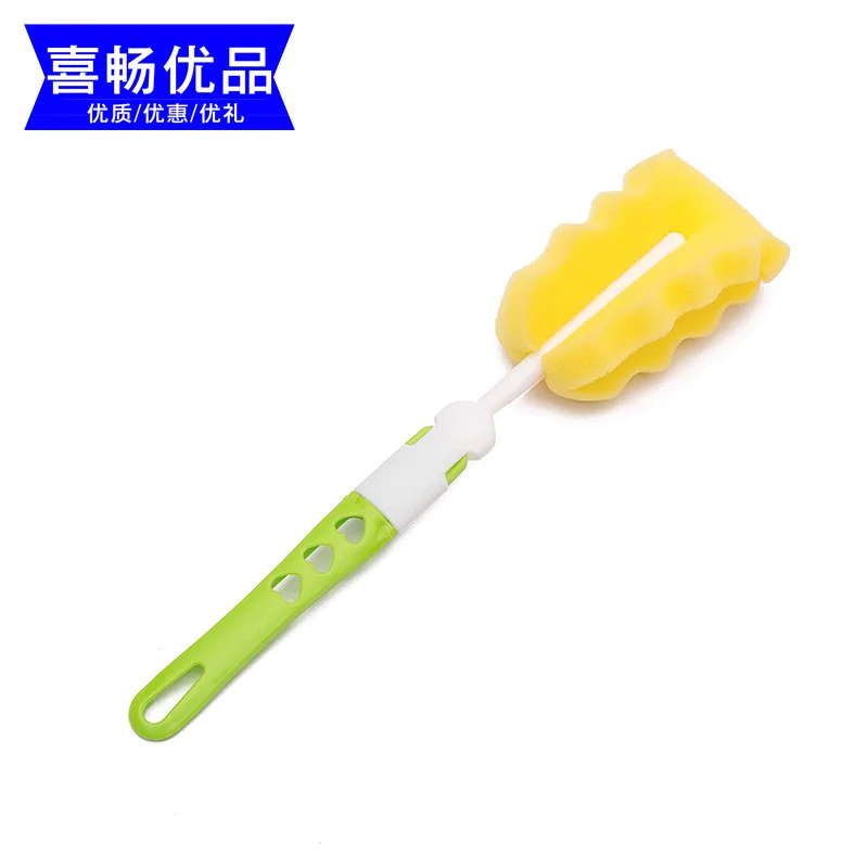 Love Xin hardcover high quality removable baby sponge bottle brush sponge brush cleaning brush bottle brush Yiwu manufacturers Love Xin hardcover high quality removable baby sponge bottle brush sponge brush cleaning brush bottle brush Yiwu manufacturers