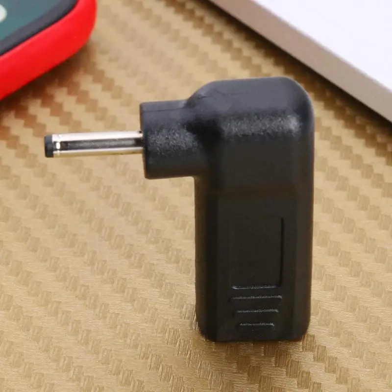 90 Degree USB3.1 USB-C Type-C Female to DC Male Plug Data Converter Adapter 1pc