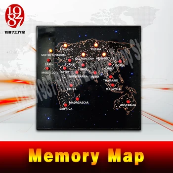 

Real life room escape game puzzle Magic Panel series Memory Map prop press the LED buttons in right order to unlock JXKJ1987
