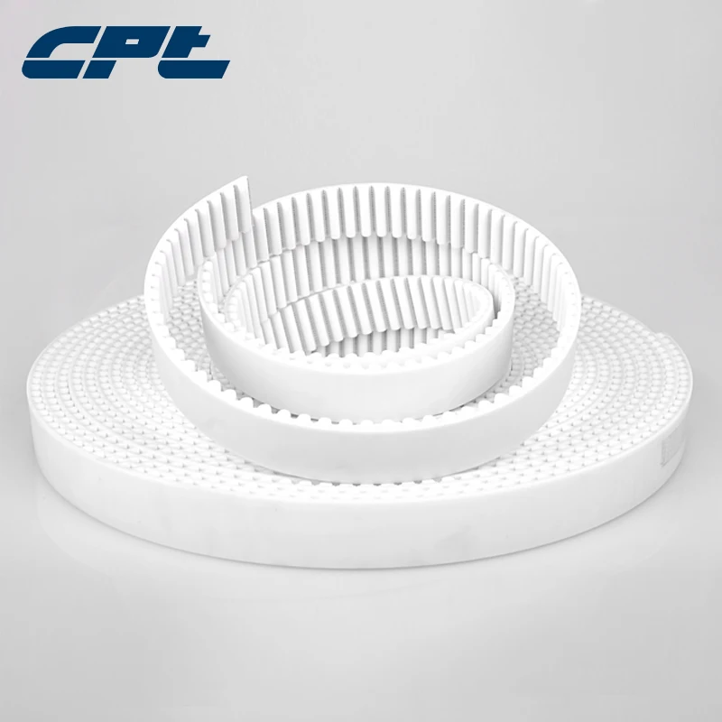 

CPT HTD5M timing belts with width 10mm/ 12mm/ 15mm/ 16mm / 20mm polyurethane material, 5mm pitch