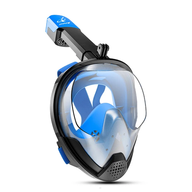 2019 New Foldable arc Full Face Snorkeling Mask Set Diving Mask