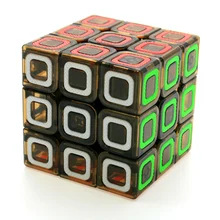 QiYi Dimension 5,7 см Профессиональный 3x3x3 куб скоростная головоломка для волшебной игрушки антистрессовый куб Neo Cubo Magico для детского образования