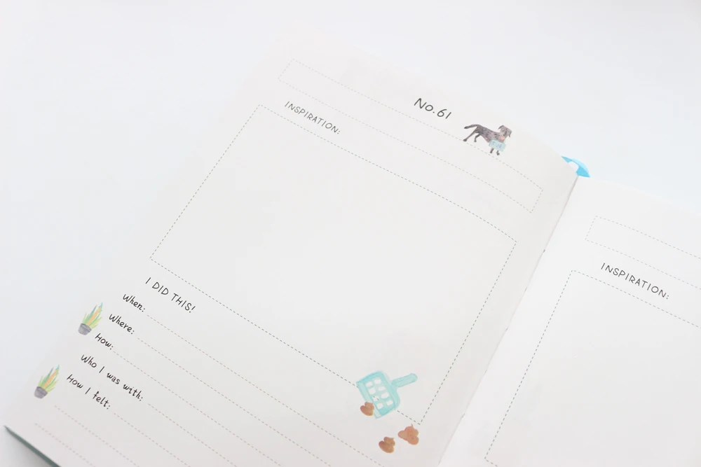 Милый мультфильм школьников личный дневник органайзер для планирования мероприятий набор для записей канцелярские принадлежности, 4 вида