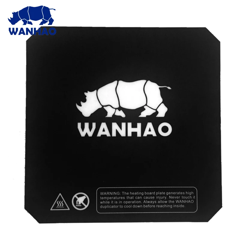 Магнитный для влюбленных, конструирующий гель построить в режиме разговора/коврик с Wanhao логотип для Wanhao 3D-принтеры D6/D6 Плюс/I3 Плюс/D9 принтер