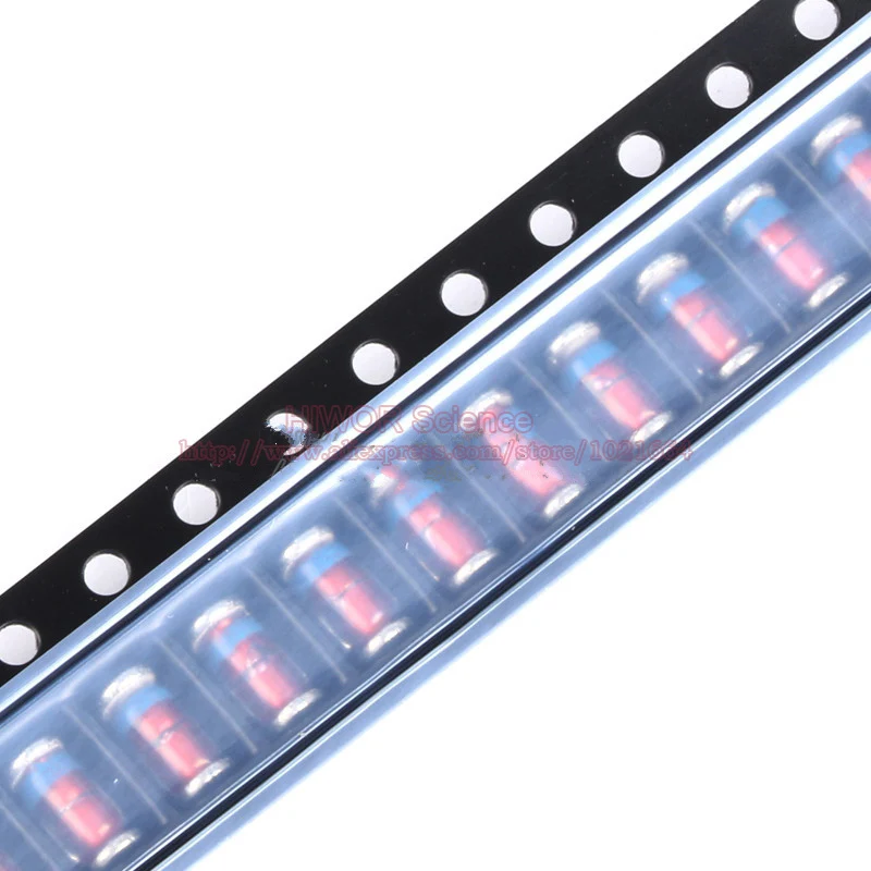 (100 шт./лот) ZMM3V9 0 5 Вт SMD Зенер диоды диод 3 9 В 1/2 3V9 кремниевые Плоскостные зенерные