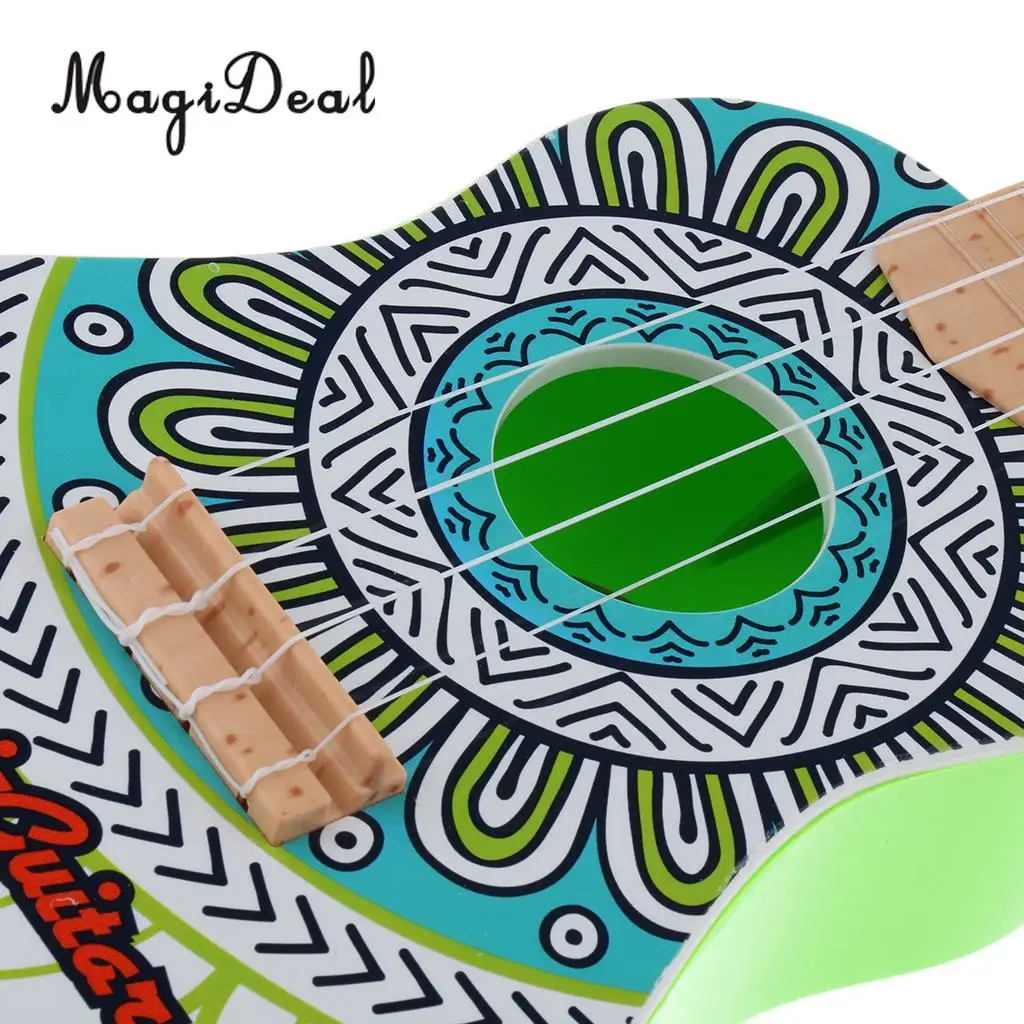 22inch Rhythm 4 String Beginners Ukulele Hawaii Accostic Guitar Musical Instruments Kids Educational Toy Music & Art Fun