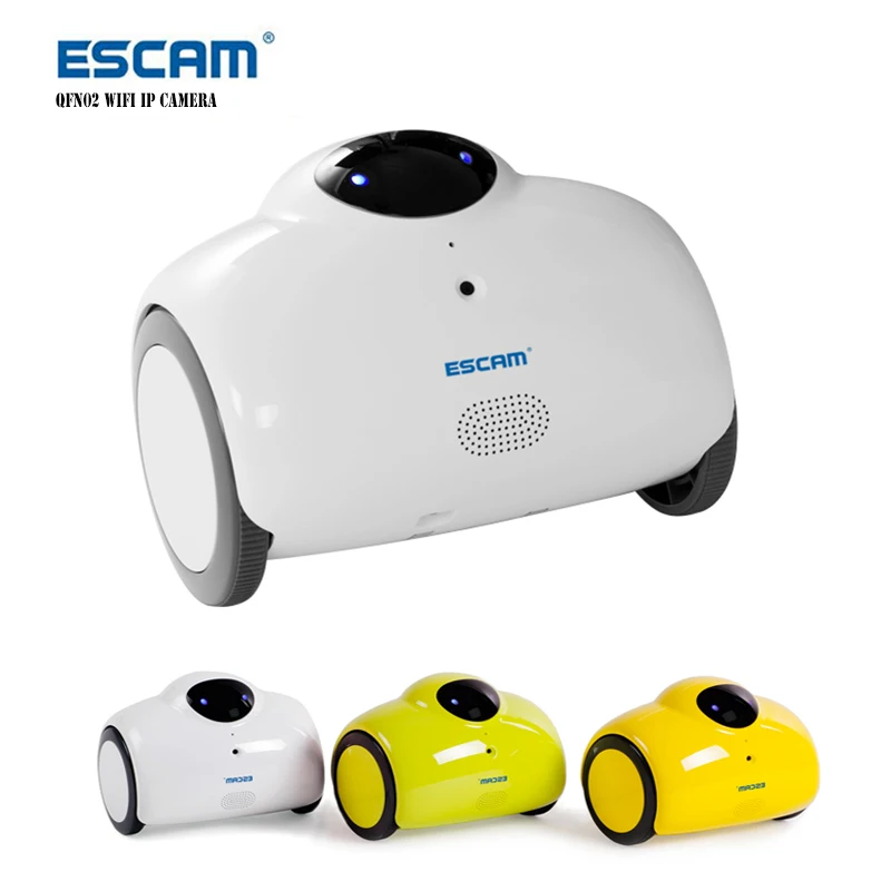escam robot qn02 smart wifi ip hd 720p 1mp wireless baby monitor touching interaction escam robot qn02 smart wifi ip hd 720p 1mp wireless baby monitor touching interaction