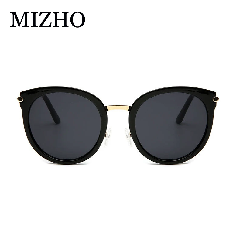 Nano Vacuum Plating High Quality PC Fame Sunglasses For Women Polarized,25g Light Weight Gradient Sun Glasses Cat eye Round