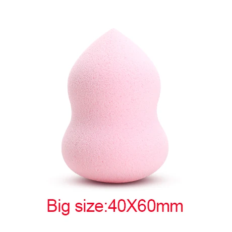 Cocute спонж для нанесения основы под макияж beauty Cosmetic Puff Powder Smooth Make Up Sponge пудра для лица Puff beauty tools Gourd - Цвет: Large Pink