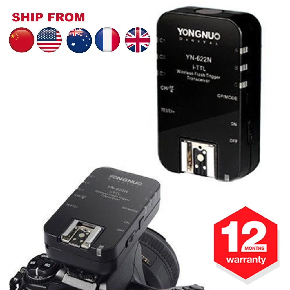 1PC Yongnuo YN 622N Wireless i TTL YN622N Flash Trigger Receiver
