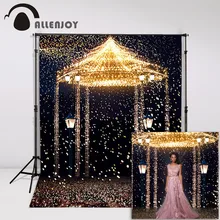 Allenjoy 5ftx7ft Düğün Fotoğraf Stüdyosu Arka Plan Fotoğraf Yıldız Golleri romantik estetik havai fişek kalesi özel