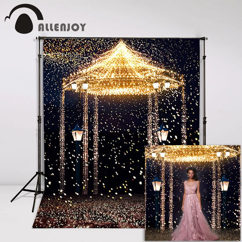 Allenjoy 5ftx7ft свадебный фон для фотостудии Фотофон со звездами подчеркивающий