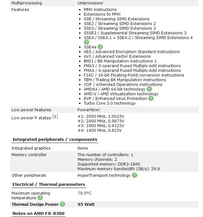 AMD FX-Series FX-8300 Процессор AMD FX 8300 Octa Core AM3+ процессор прочнее, чем FX8300 FX 8300