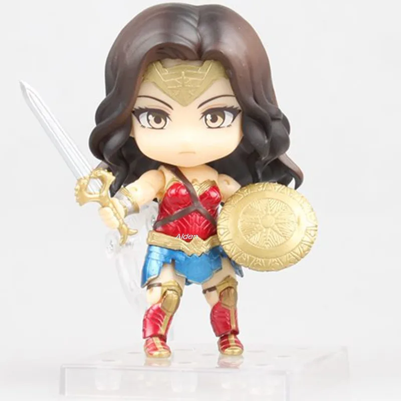 4 &quotNendoroid #818 Justice League Wonder Woman Hero's Edition версия Q ПВХ фигурка Коллекционная модель