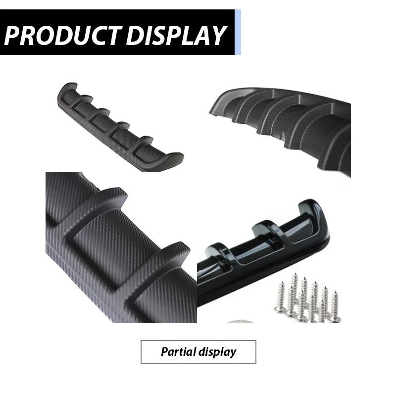 Автомобильный дефлектор для заднего бампера наклейки на корпус автомобиля Seat Leon