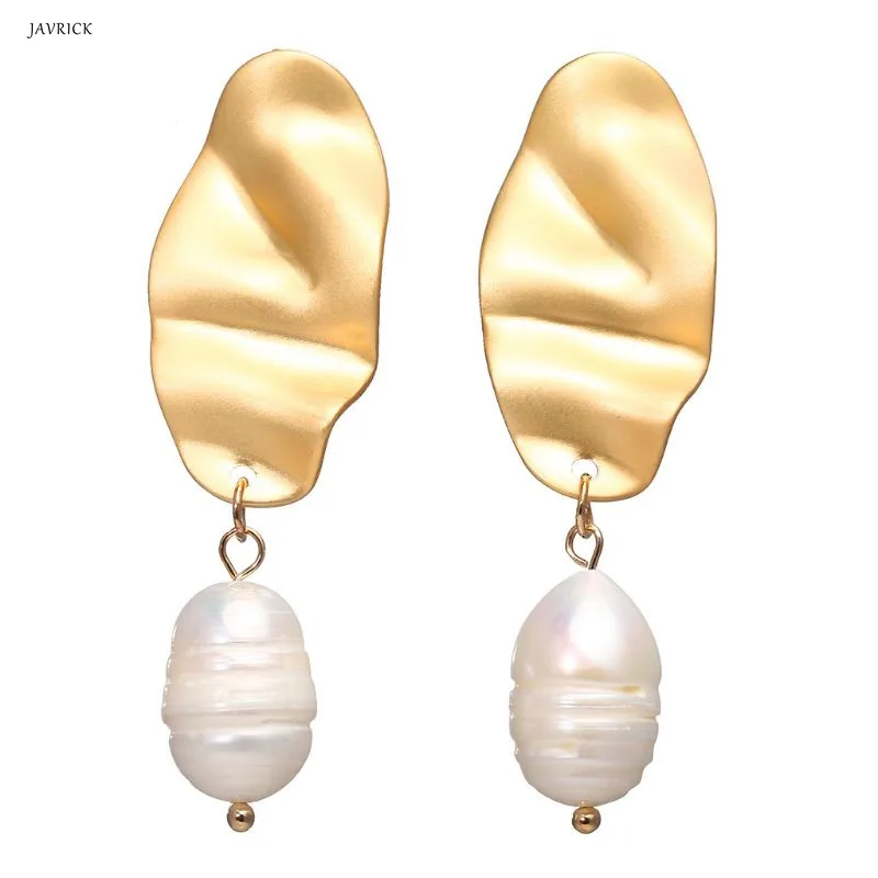 

Pearl Earrings Dangle Pendant Striped Pearls Creative Luxury Fashion Party Wedding Holiday Long Drop Women Jewelry Brincos Charm