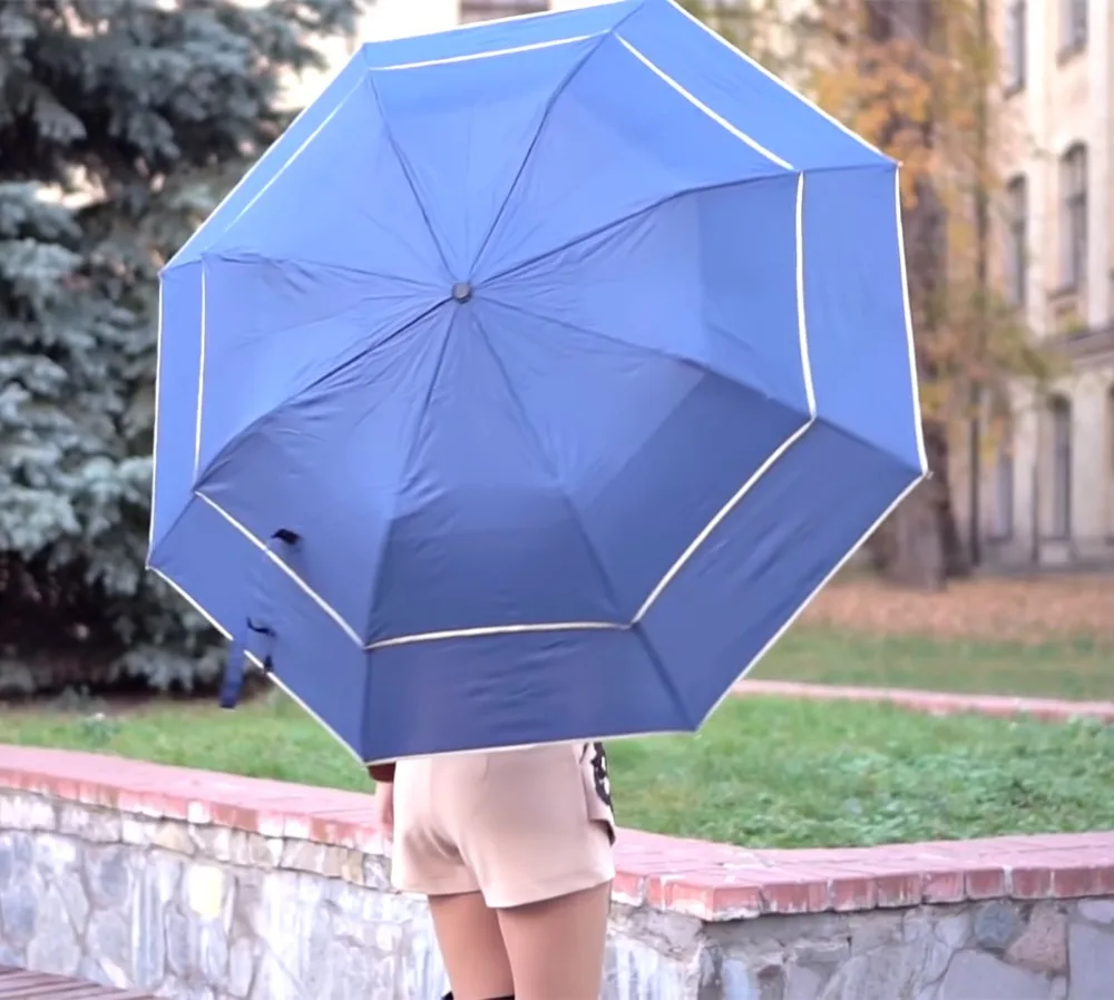 Зонтики для гольфа двойные складные 112 см (6 шт./лот)|golf umbrella|two umbrellaumbrella umbrella |
