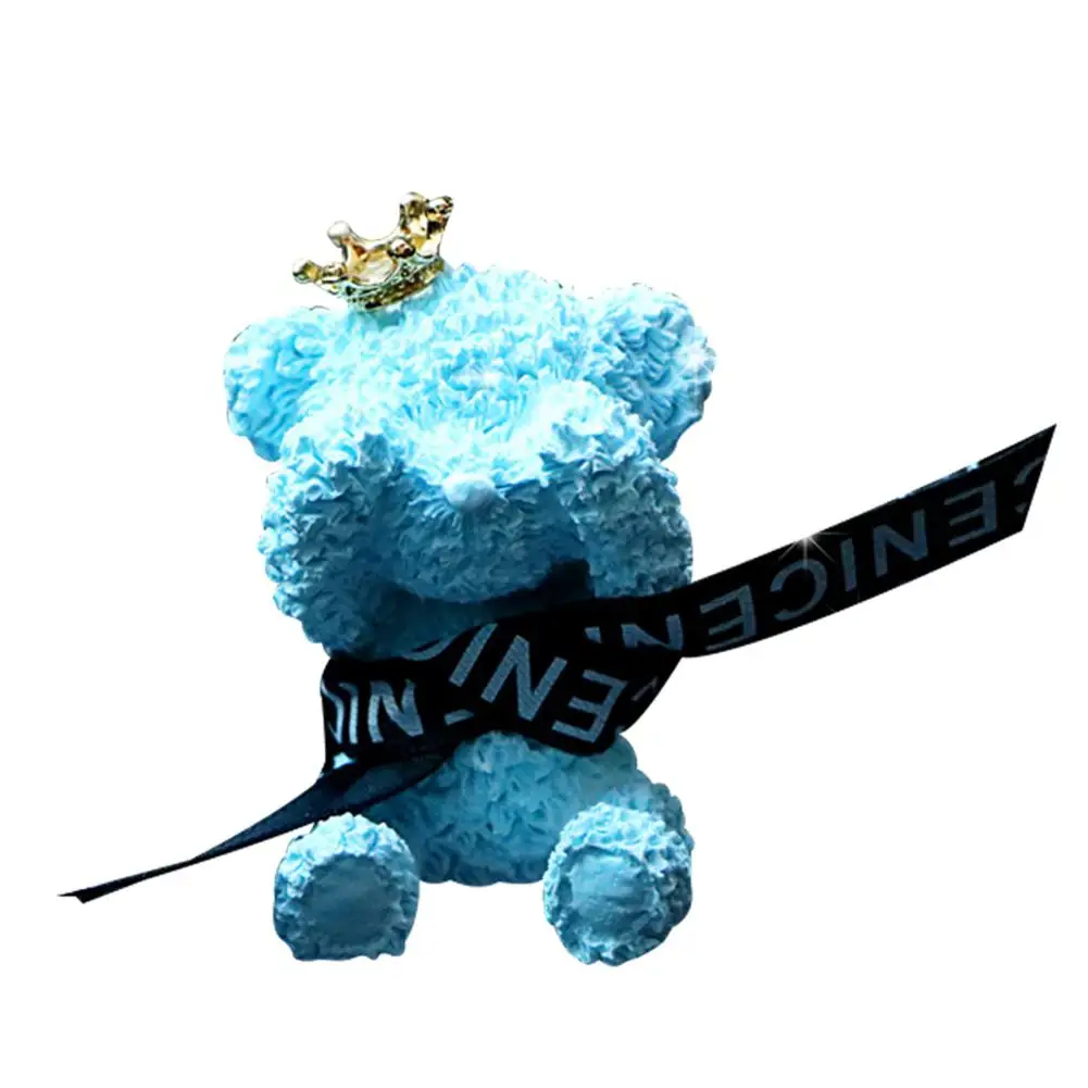 

Cartoon Crown Bear Car Air Vent Freshener auto geur Fragrance Perfume Clip Aroma Diffuser car perfume air freshener