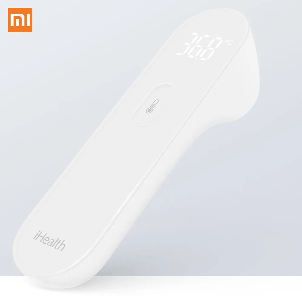 Xiaomi mi домашний термометр mi jia iHealth Точный Цифровой Инфракрасный клинический Бесконтактный измерительный светодиодный