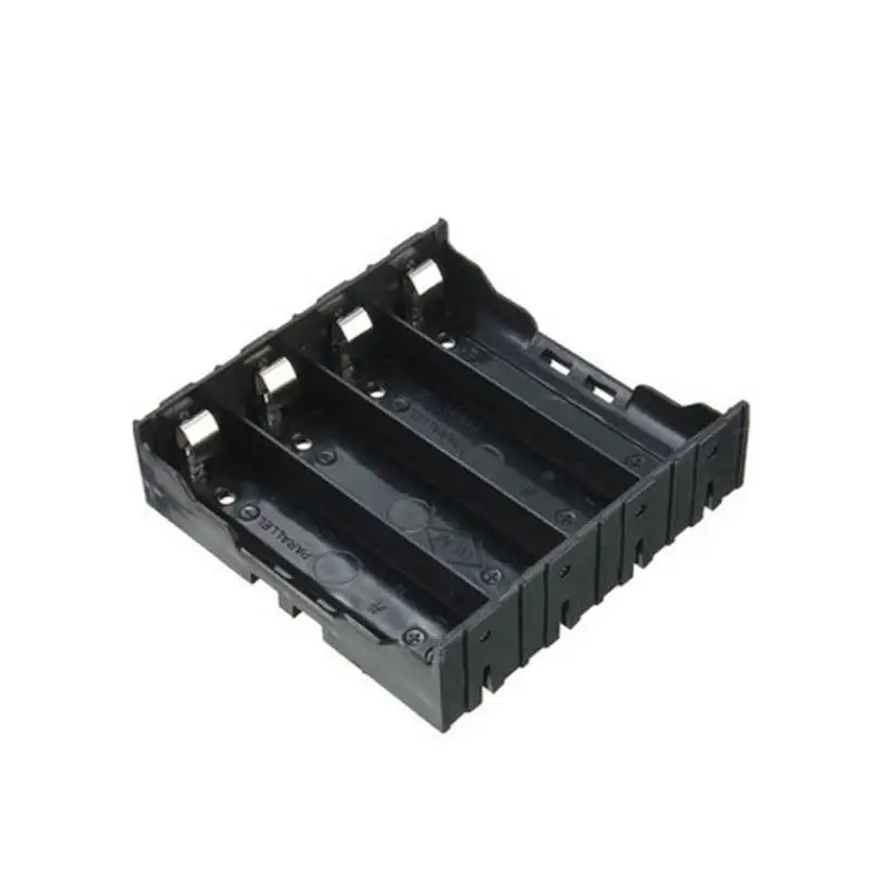 

1PCS 1x 2x 3x 4x 18650 Battery Storage Box Case 1 2 3 4 Slot Way DIY Rechargeable Batteries Clip Holder Container New