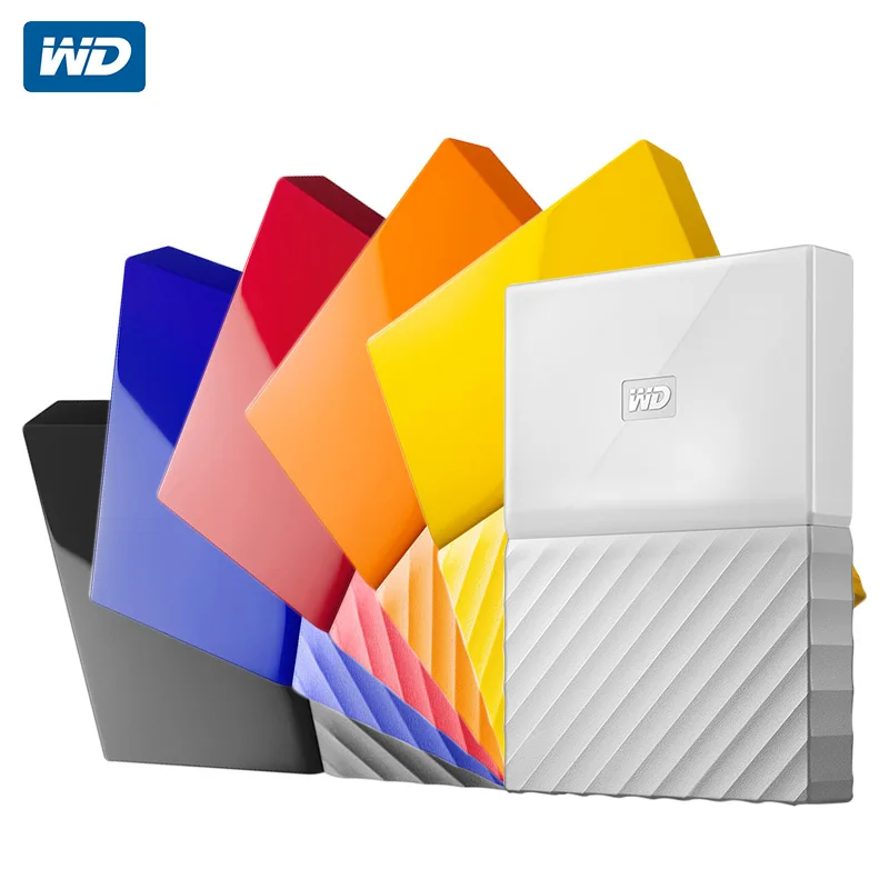 Western Digital portátil HDD 1 TB 2 TB 4 TB mi pasaporte USB 3,0 disco duro externo con HDD cable Windows Mac envío gratis