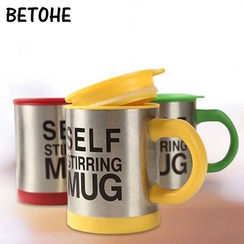 

400ml Automatic Self Stirring Mug Coffee Milk Mixing Mug Stainless Steel Thermal Cup Electric Lazy Double Insulated Smart Cup
