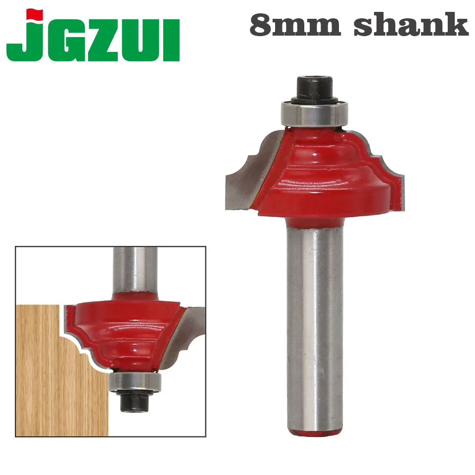 

1pc High Quality Double Roman Ogee Edging Router Bit - Large - 8mm shank Dovetail Router Bit Cutter wood working