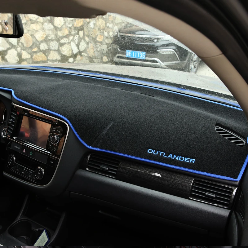 Приборной панели автомобиля Обложка Коврик козырек от солнца Pad инструмент Панель ковер для Mitsubishi Outlander 2013- аксессуары