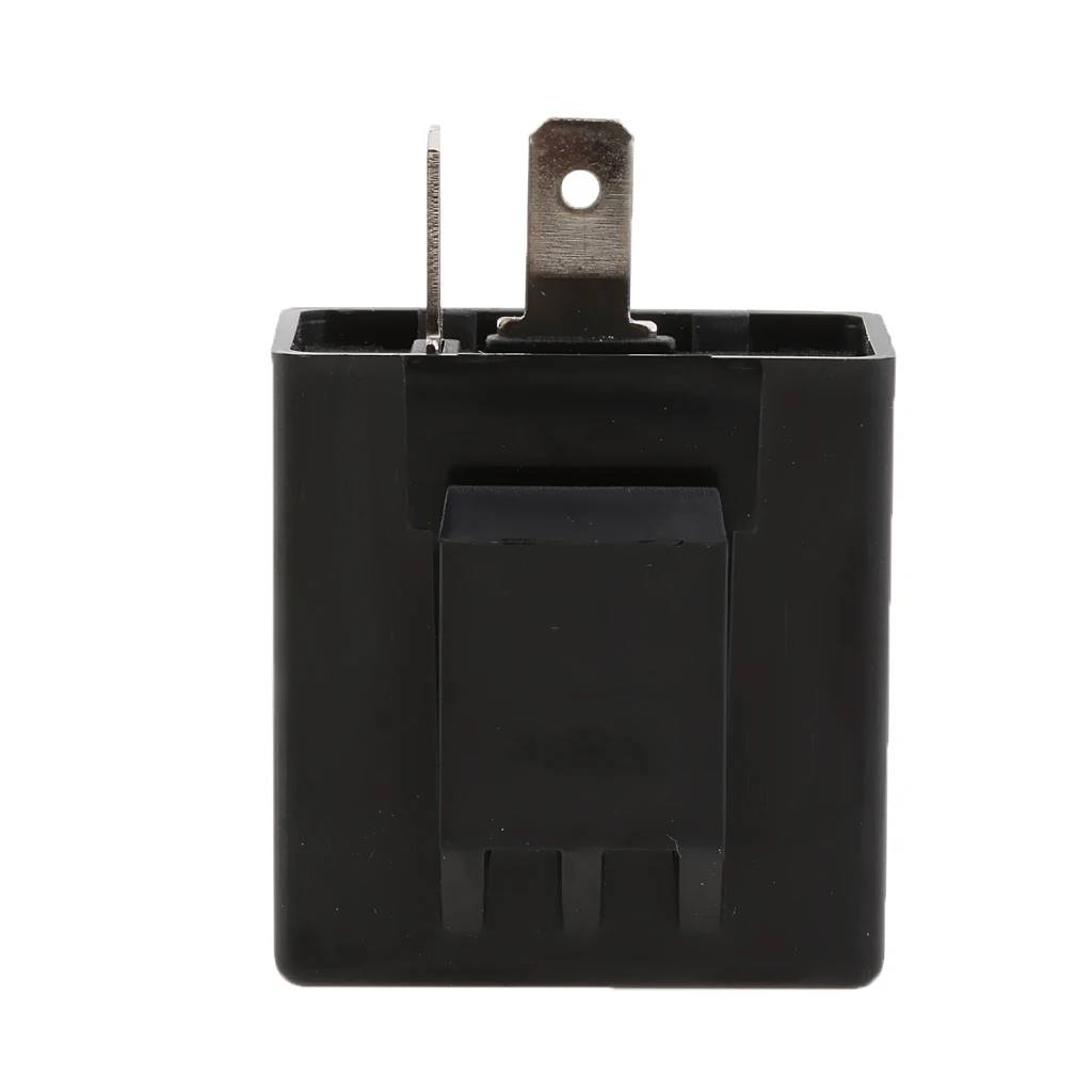 

1 Pcs LED Flasher DC 6-12V 2 Pin Adjustable Frequency Relay Turn Signal Indicator For Honda KTM Suzuki Yamaha Etc Motorcycle