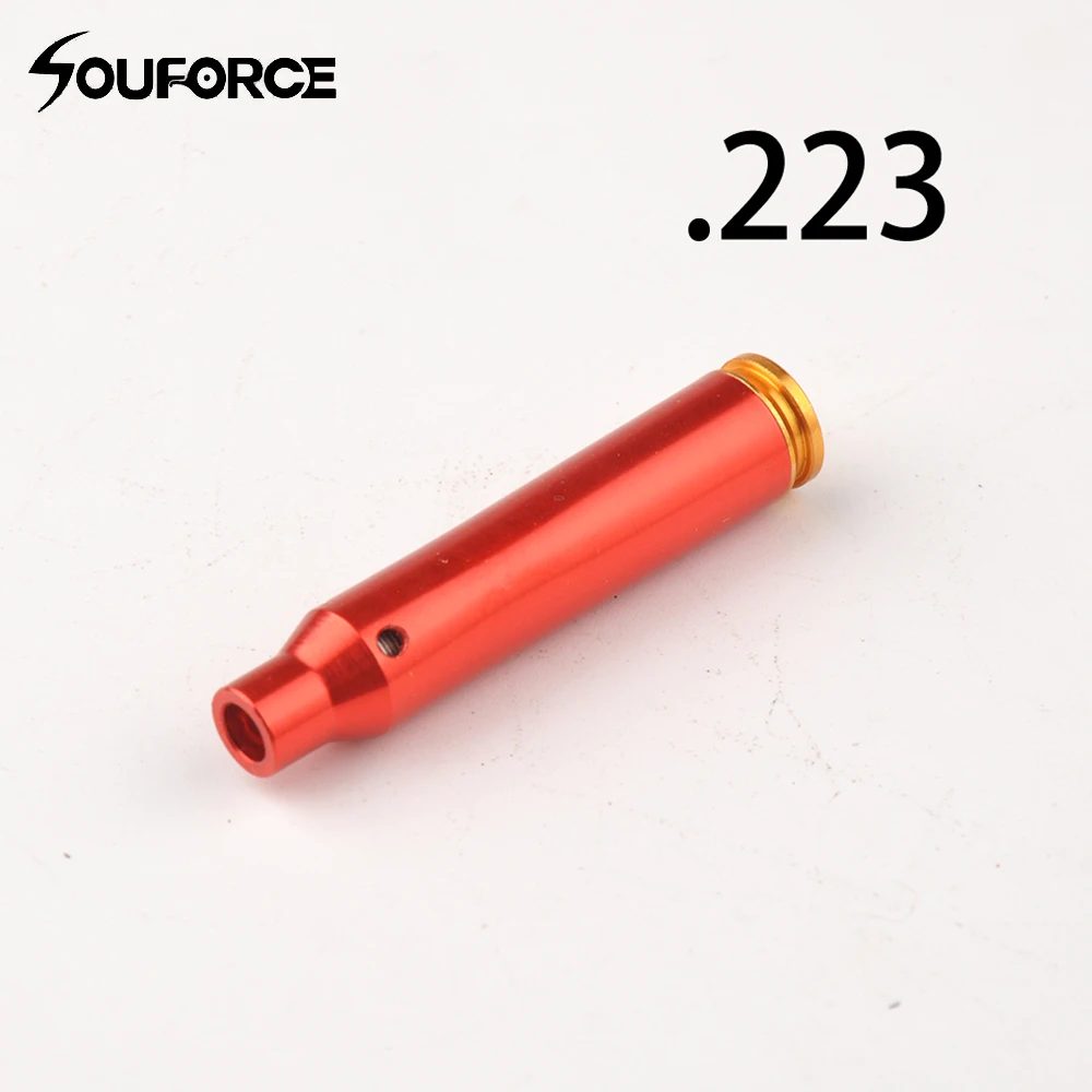 CAL:.223 REM картридж с красной точкой алюминиевая Пуля для охоты|223 rem|accessories huntingboresighter