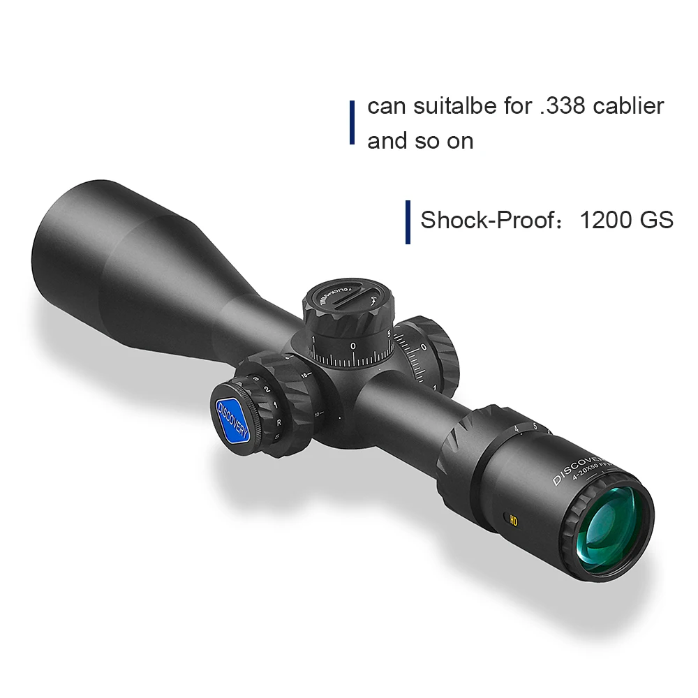 Discovery HD 4 20X50 SFIR DLTW FFP IR MIL первое фокусное расстояние Охотничий Тактический Охота