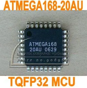 

wholesale 20pcs ICs ATMEGA168-20AU TQFP32 MCU 16kB Flash controller Integrated Circuits
