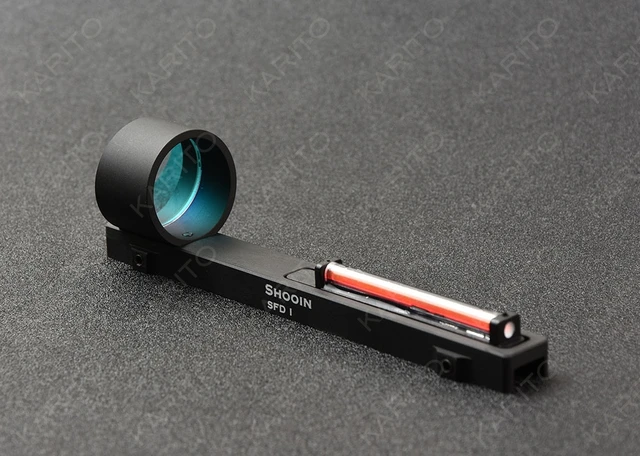 Shooin SFD I escopeta ligera de caza de fibra óptica roja 1x punto rojo mira holográfica ajuste escopeta rib R9192 - Imagen 4
