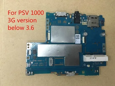 

Original USED USA version 3G/WIFI version motherboard mainboard for psvita 1000 ps vita 1XXX PCB Board Firmware Below 3.6