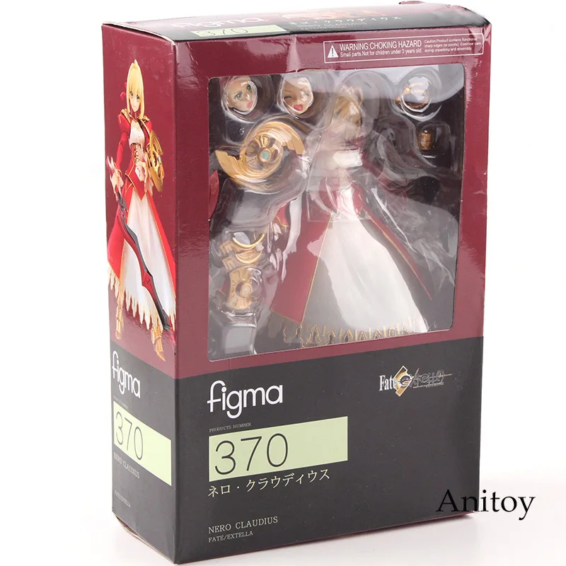 Fate/EXTELLA Nero Claudius Red Saber Doll Figma 370 PVC Action Figure Fate Extella Collectible Model Toy