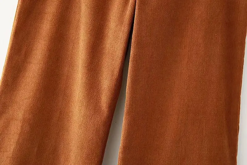 Модные женские XD40-1431 вельветовые брюки в европейском и американском стиле