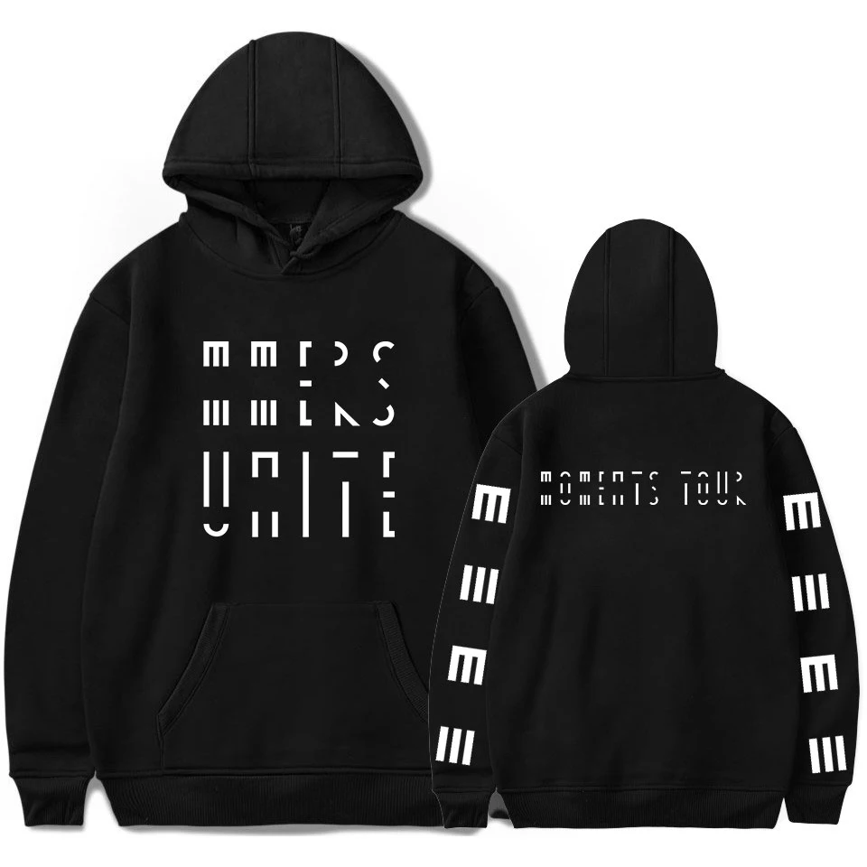  Marcus & Martinus Moment Tour Hoodies Sweatshirt Logo Name Pattern Casual Winter/Autumn College Sty