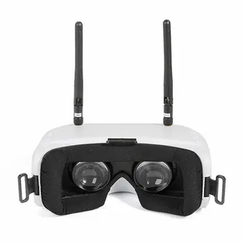 

SJ RG01 5.8G 48CH Dual-Displays Diversity FPV Video Goggles w/ 3.7V 1500mAh Battery DVR For RC Camera Drone Models Spare Parts