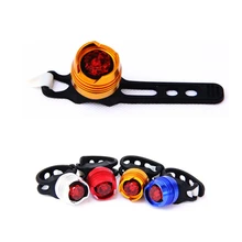 New LED Waterproof Bike Bicycle Cycling Front Rear Tail Helmet Red Flash Lights Safety Warning Lamp Cycling Safety Caution Light