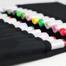 Складные маркеры для ручек, сумки для копических маркеров/чехол для маркеров/может держать 36 маркеров