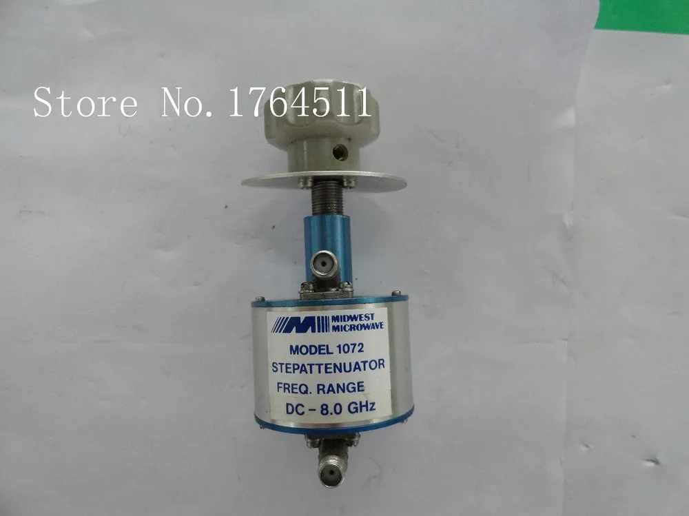BELLA Hand Adjustable Step Attenuator MIDWEST MICROWAVE 1072 0 9dB DC 8GHz