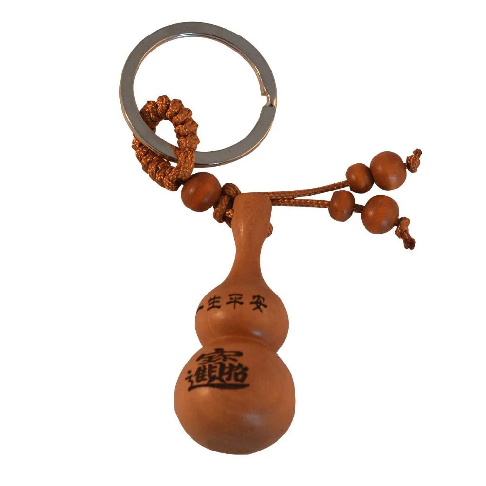 Фэн шуй персиковое дерево Wulou металлический брелок M1076 keychain keychain wood | Отзывы и видеообзор