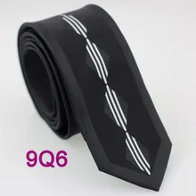 YIBEI Coachella Тонкий облегающий узкий мужской галстук Border Rhombus дизайнерский черный Corbatas тканый Серебряный вертикальный полосатый галстук