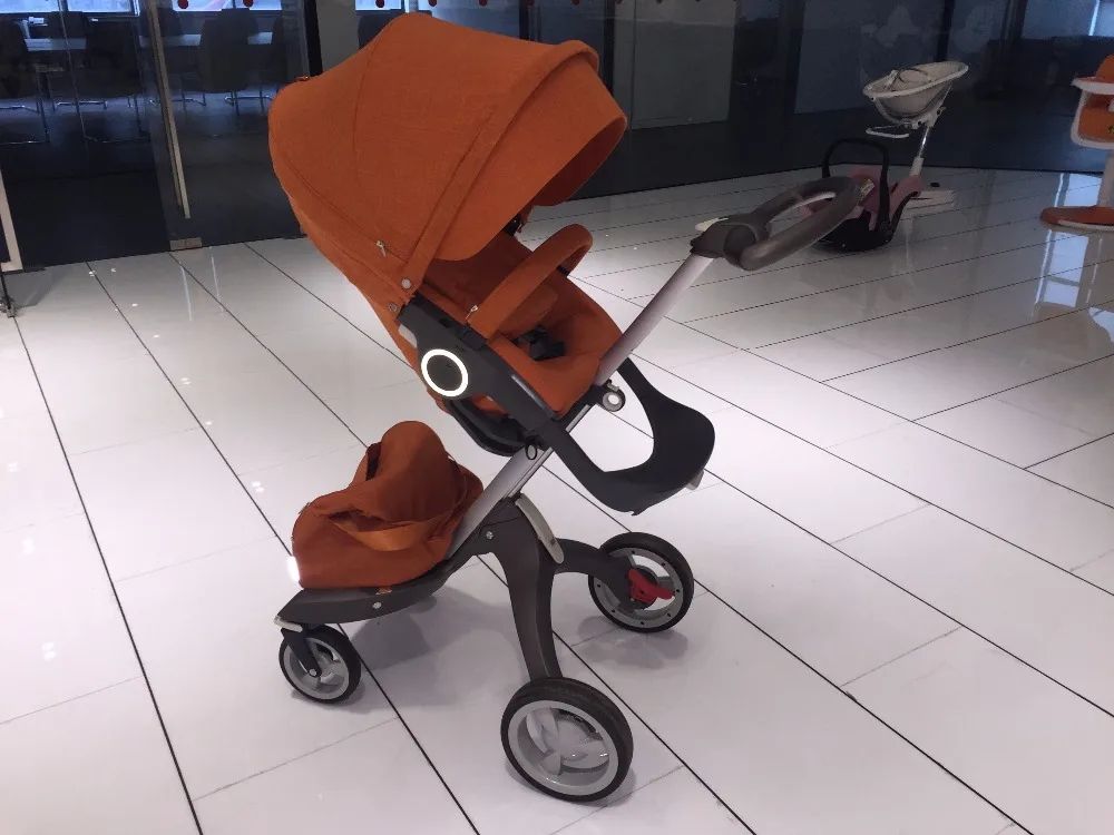 

full set doux bebe DOUX BEBE  high brand  xplory stokke baby stroller with sleeping basket umbrella