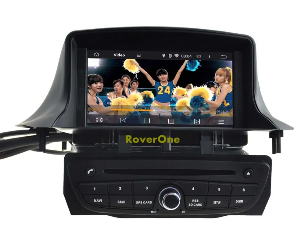 Для Renault Megane III 3 Fluence HD четырехъядерный Android 8 1 автомобильный Радио DVD gps навигация