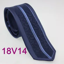 YIBEI coahella галстуки темно-синие обтягивающие Мужские галстуки с окаймленными цветами вертикальные полосатые галстуки тонкие 6 см галстук-жаккард Тканый