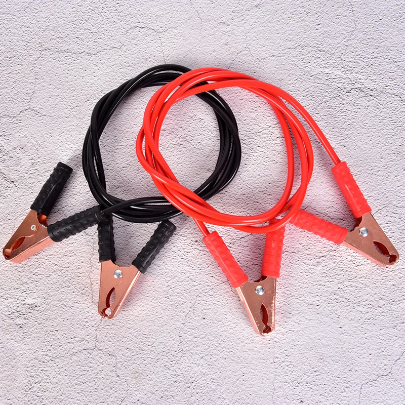 Salto de la batería Cable 2 m pesado 500AMP de energía de emergencia de carga comenzar lleva coche Van batería de refuerzo de Cable Salto de la batería Cable 2 m pesado 500AMP de energía de emergencia de carga comenzar lleva coche Van batería de refuerzo de Cable